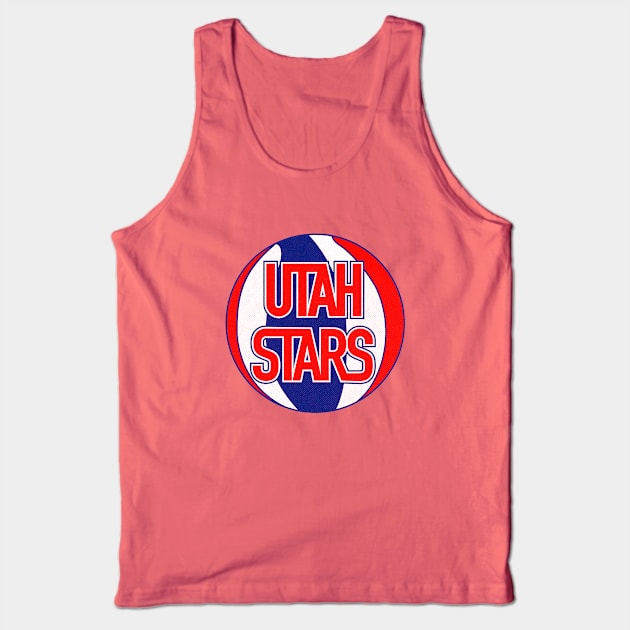 Defunct Utah Stars Basketball 1970 Tank Top by LocalZonly